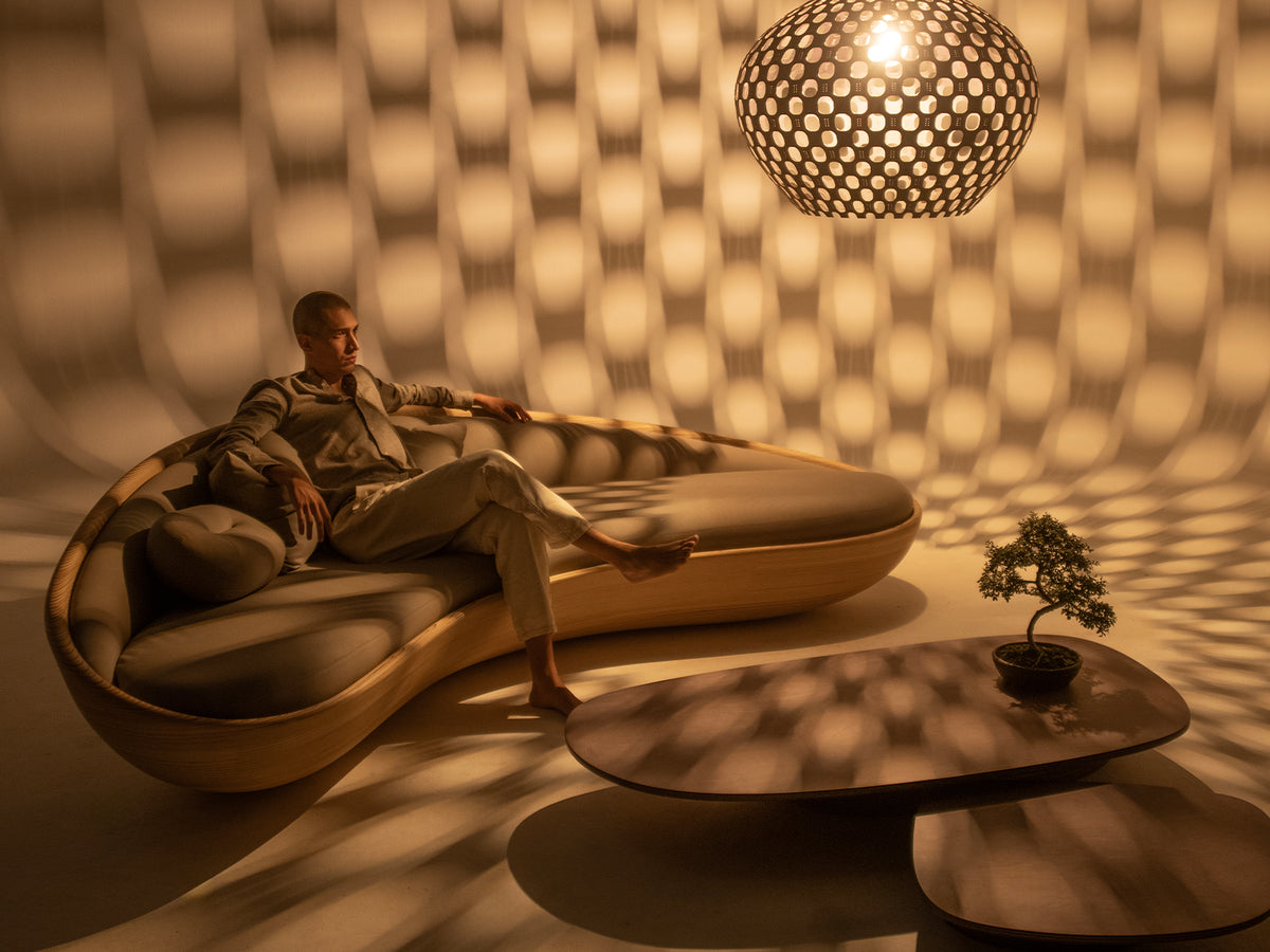 Faba sofa with corner