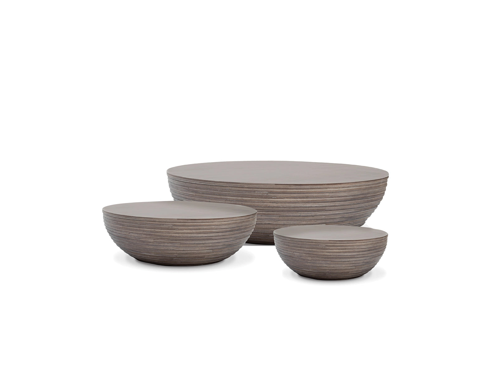 Circular coffee tables
