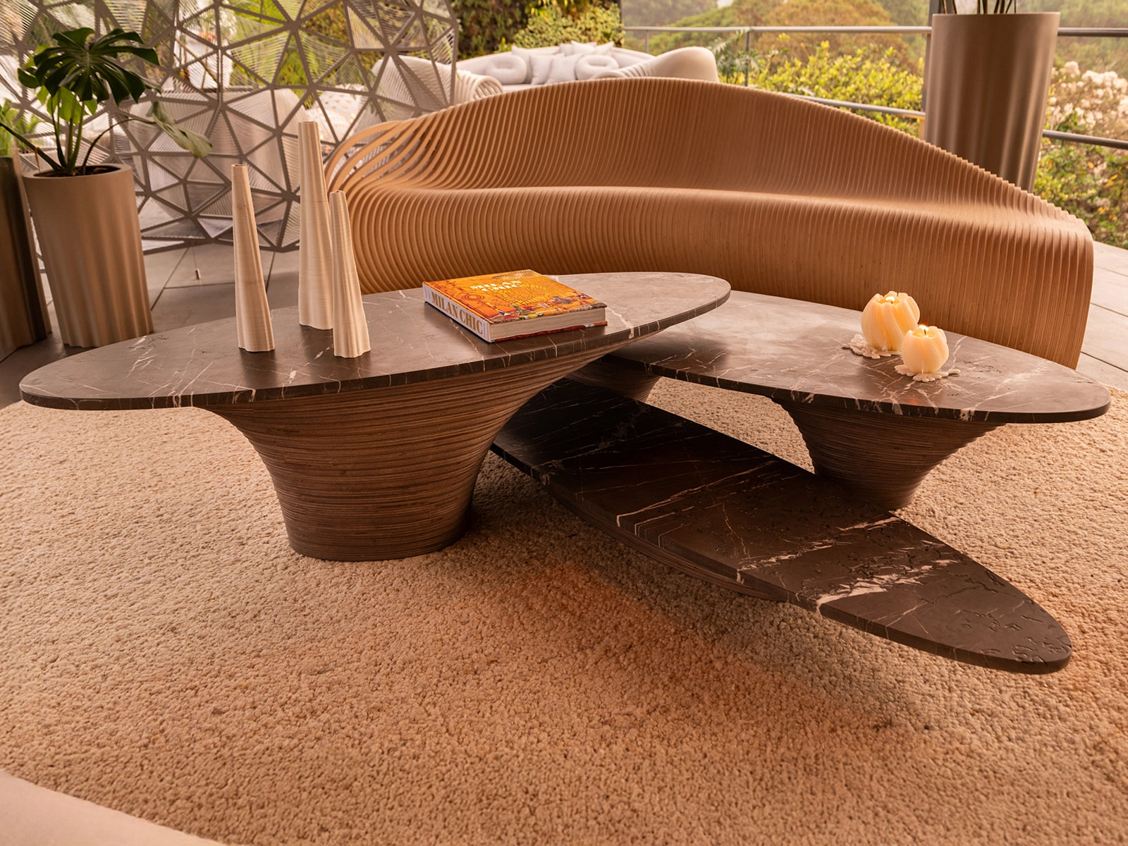 Orbit coffee tables