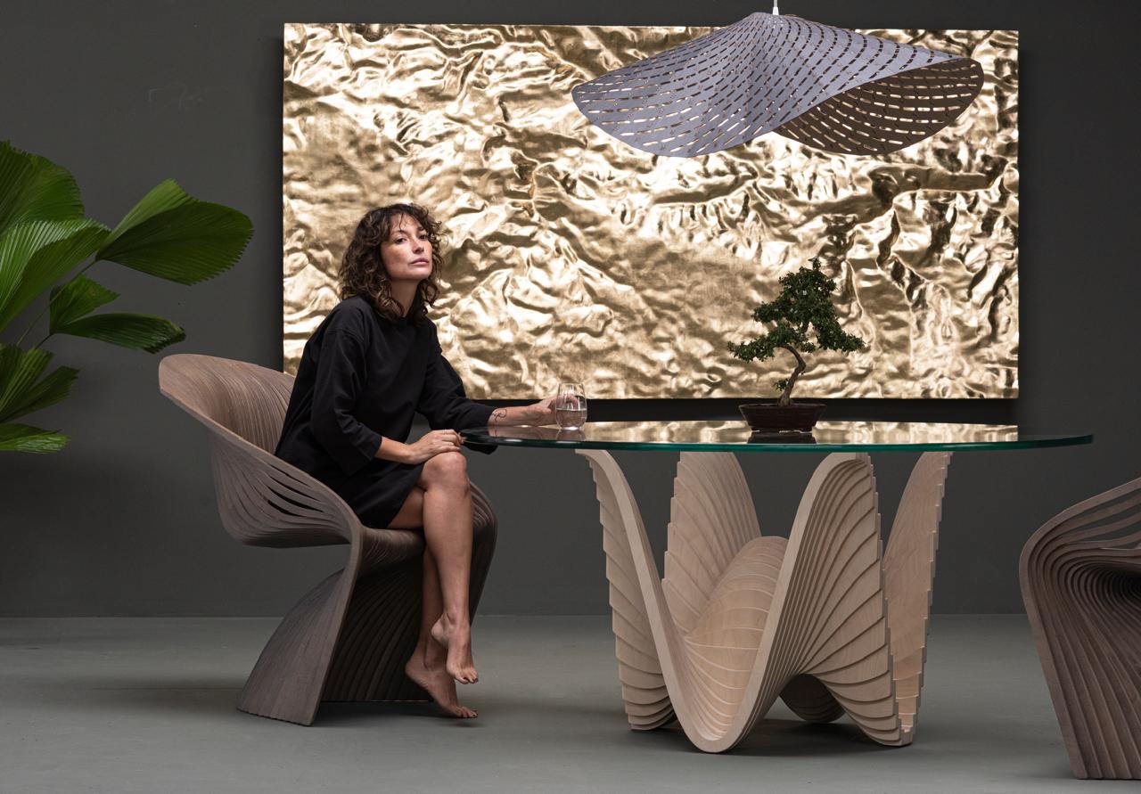 Candy dining table medium