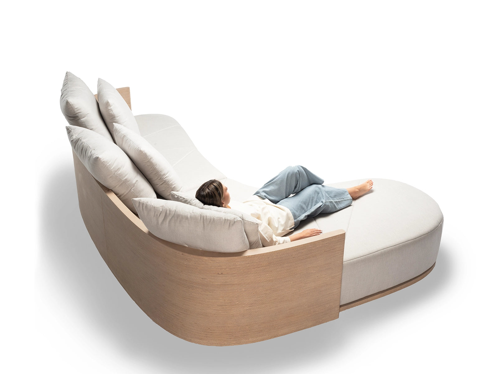 Boomerang sofa with corner