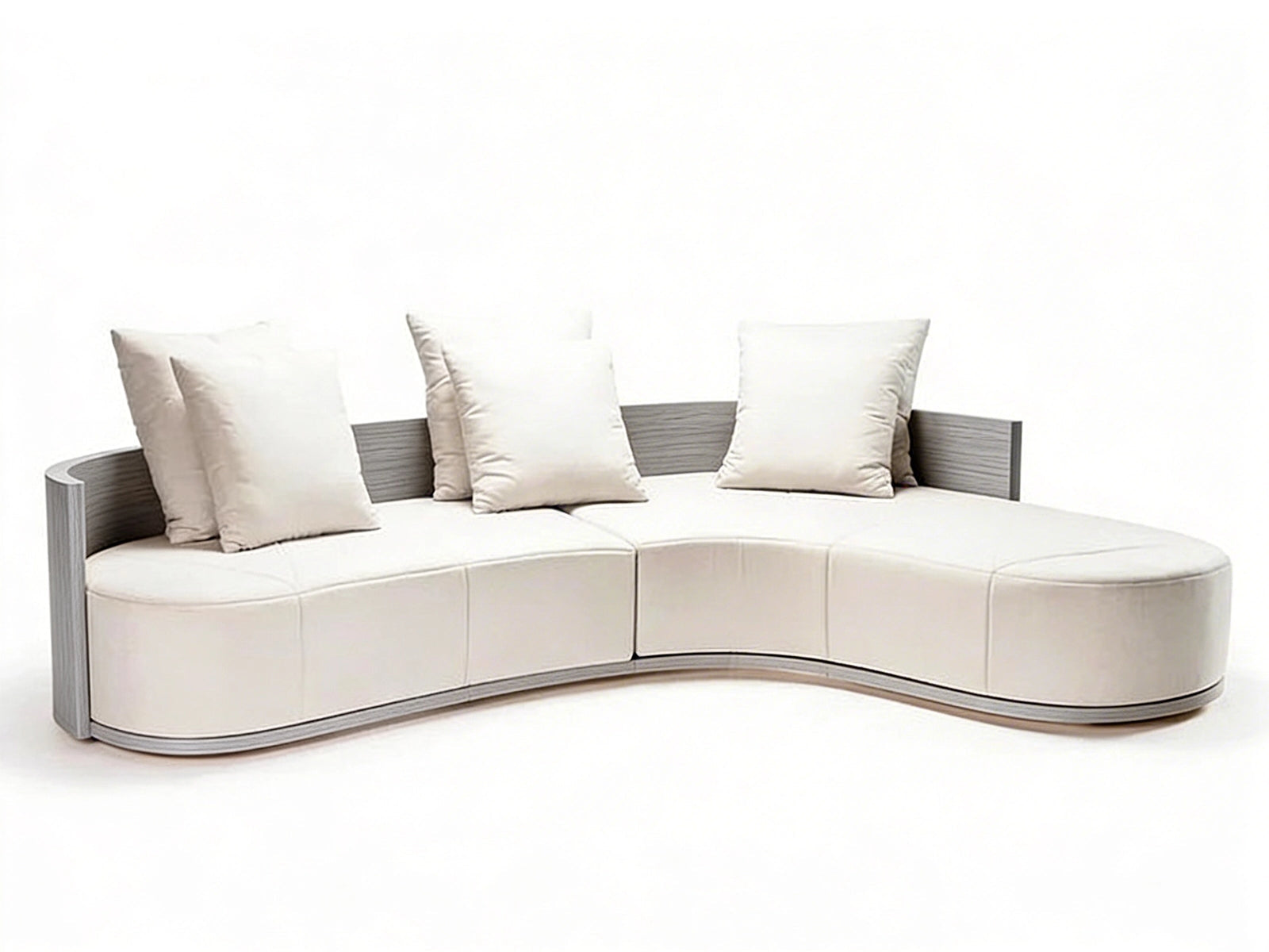 Boomerang sofa with corner