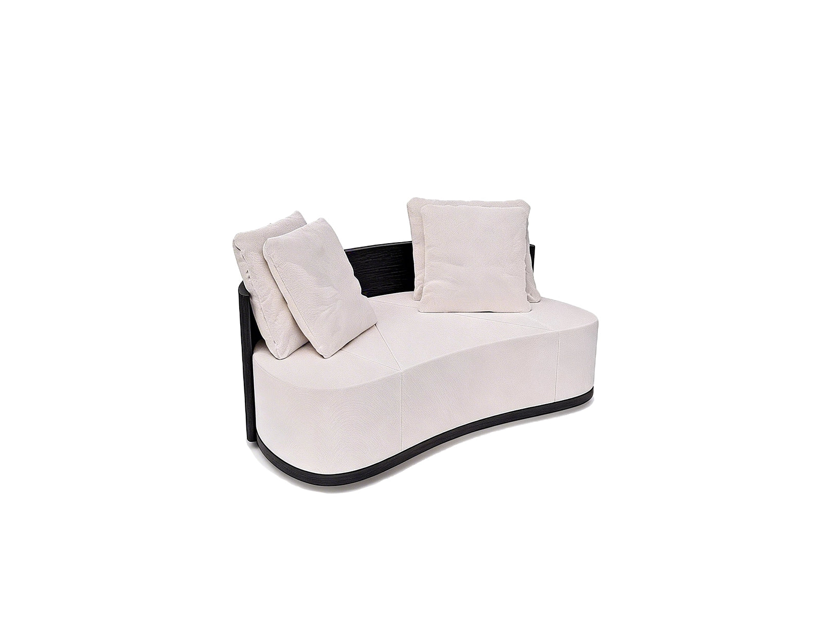 Boomerang love seat