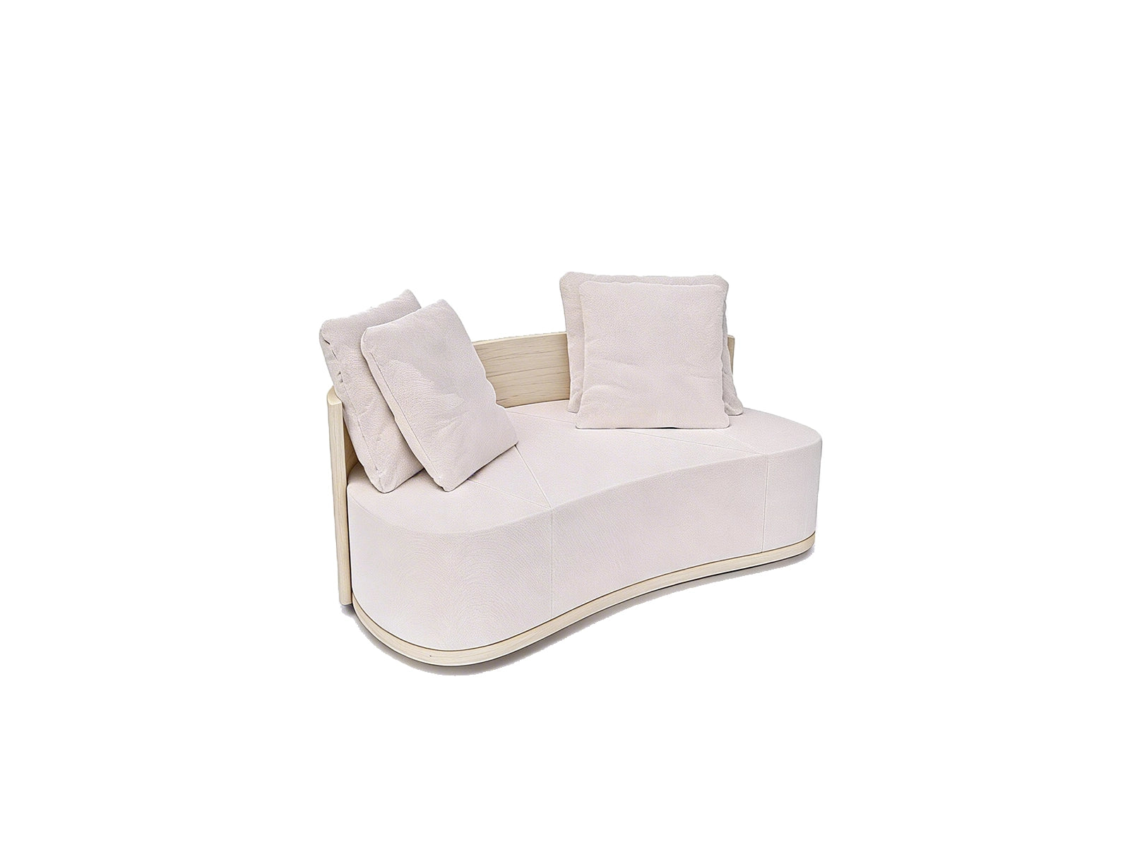 Boomerang love seat