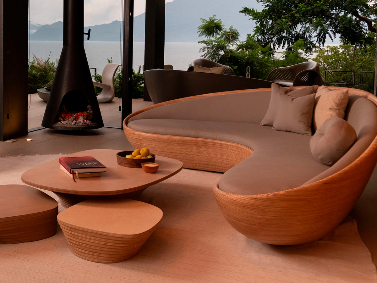 Faba sofa with corner