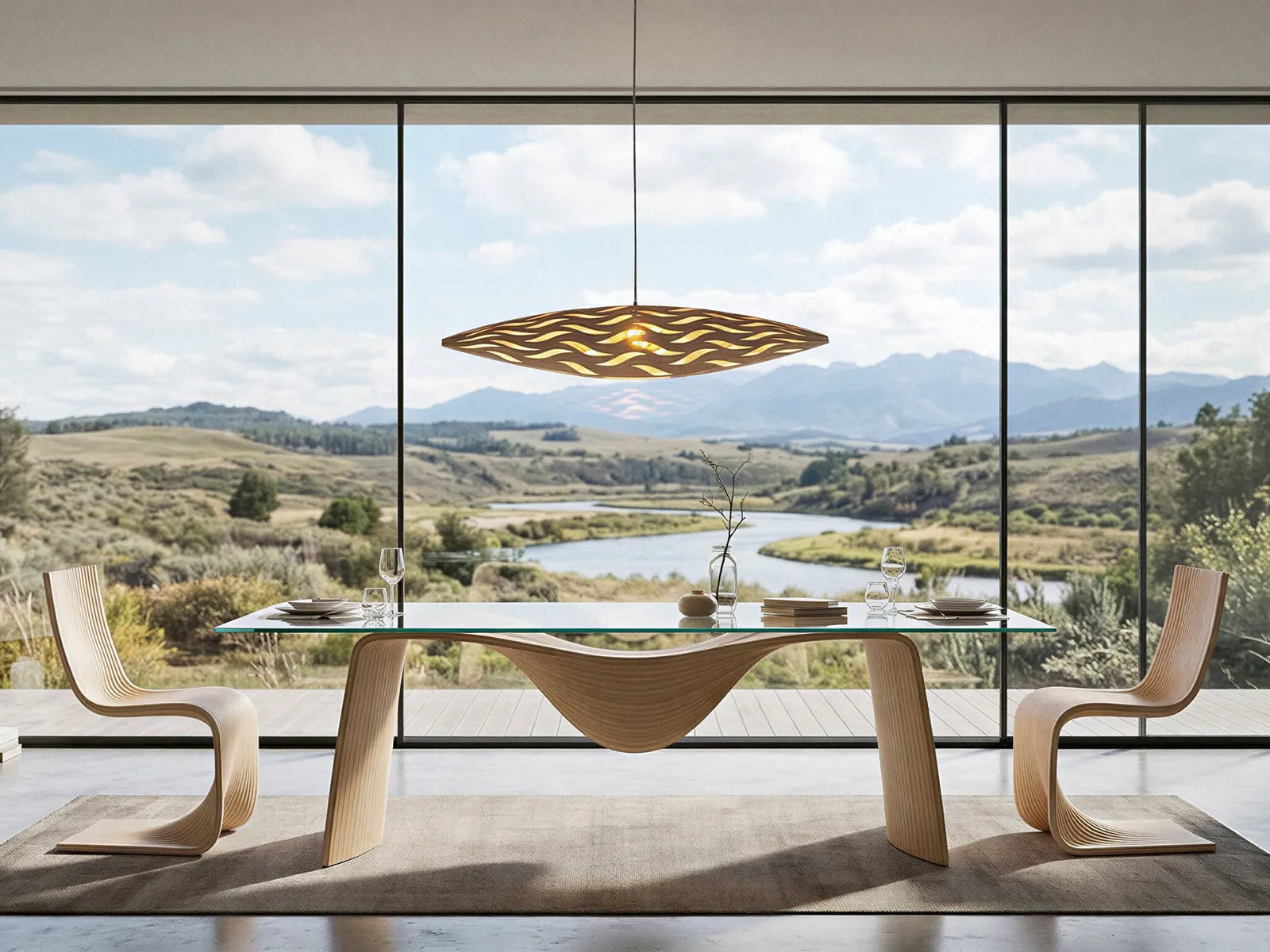 Corozo dining table medium