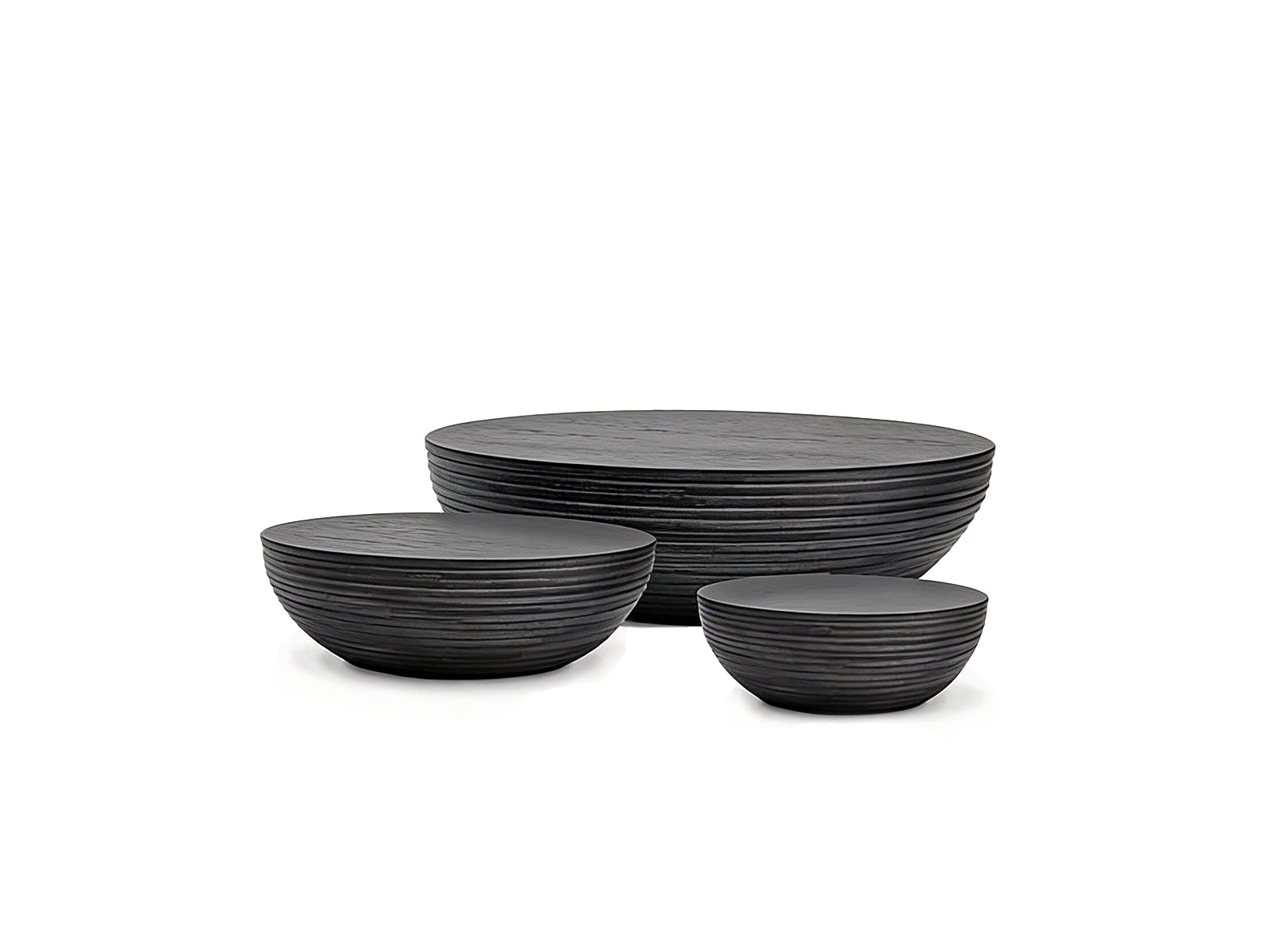 Circular coffee tables