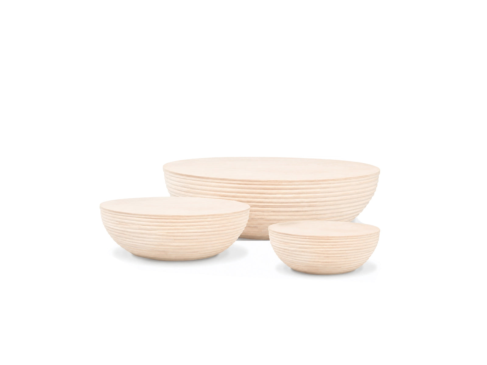 Circular coffee tables