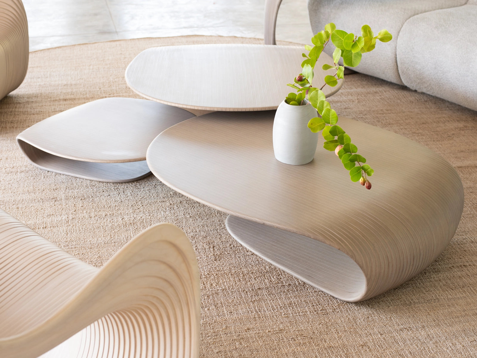 Palm coffee tables