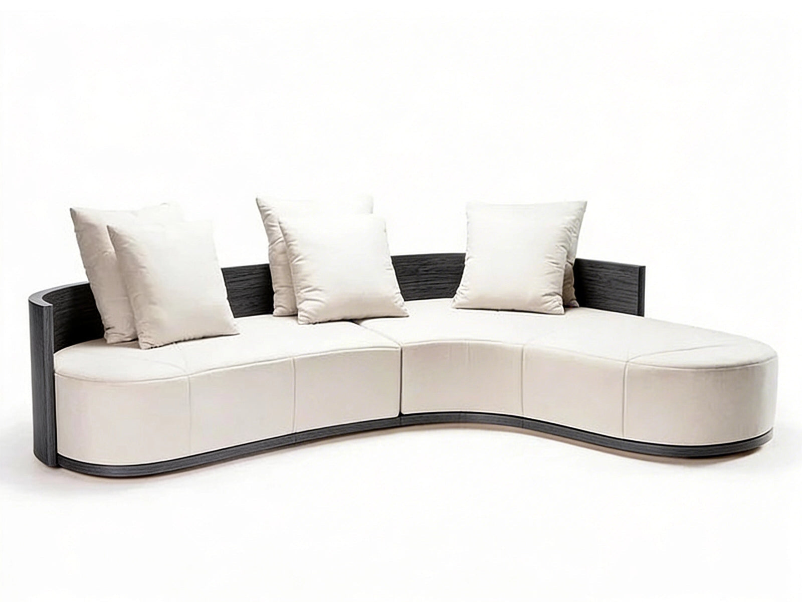 Boomerang sofa with corner