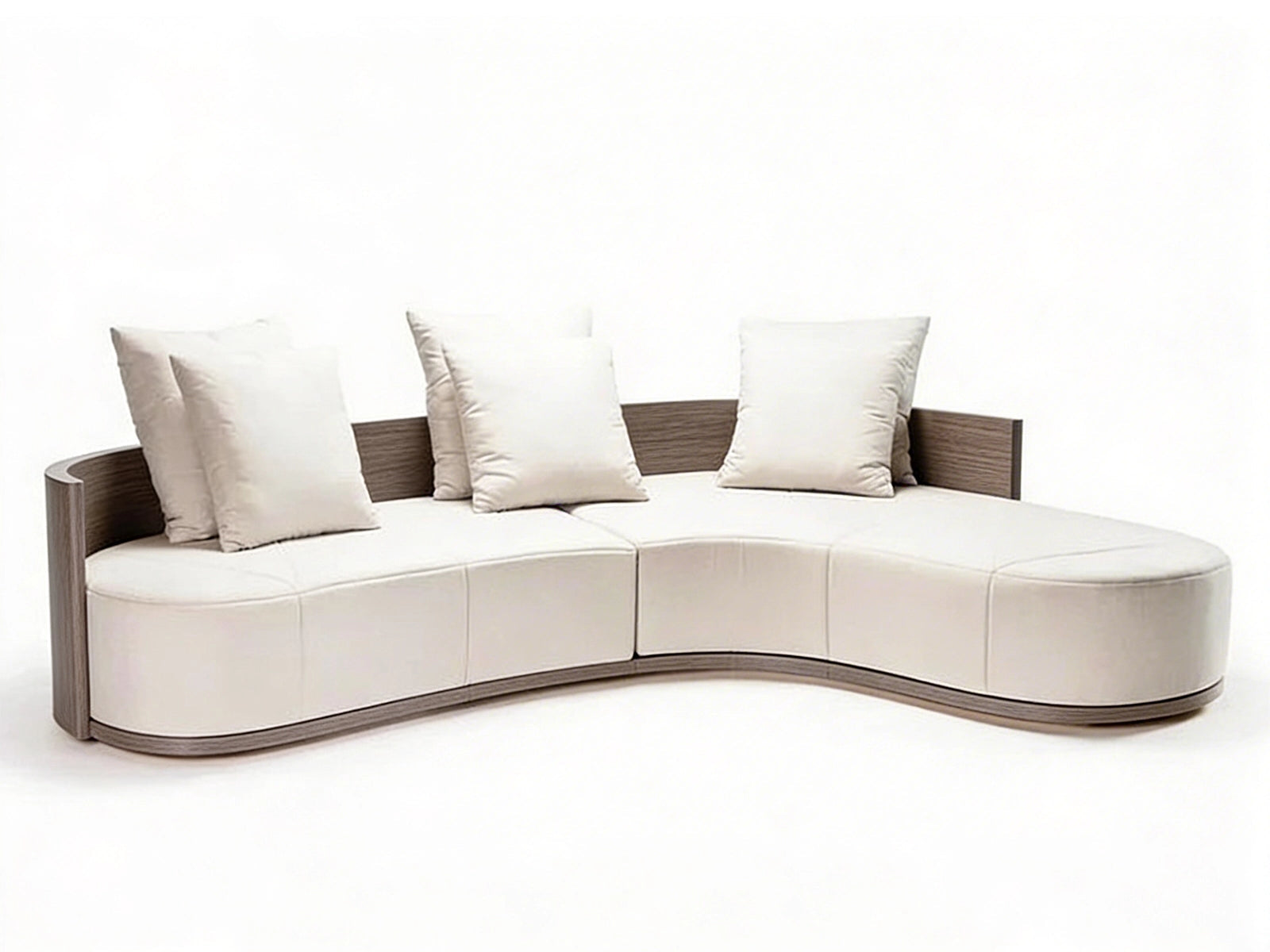 Boomerang sofa with corner