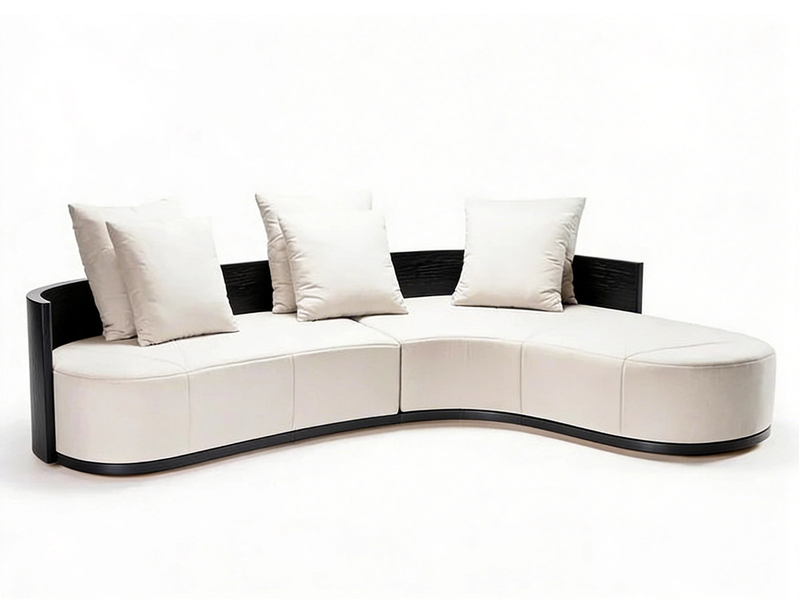 Boomerang sofa with corner