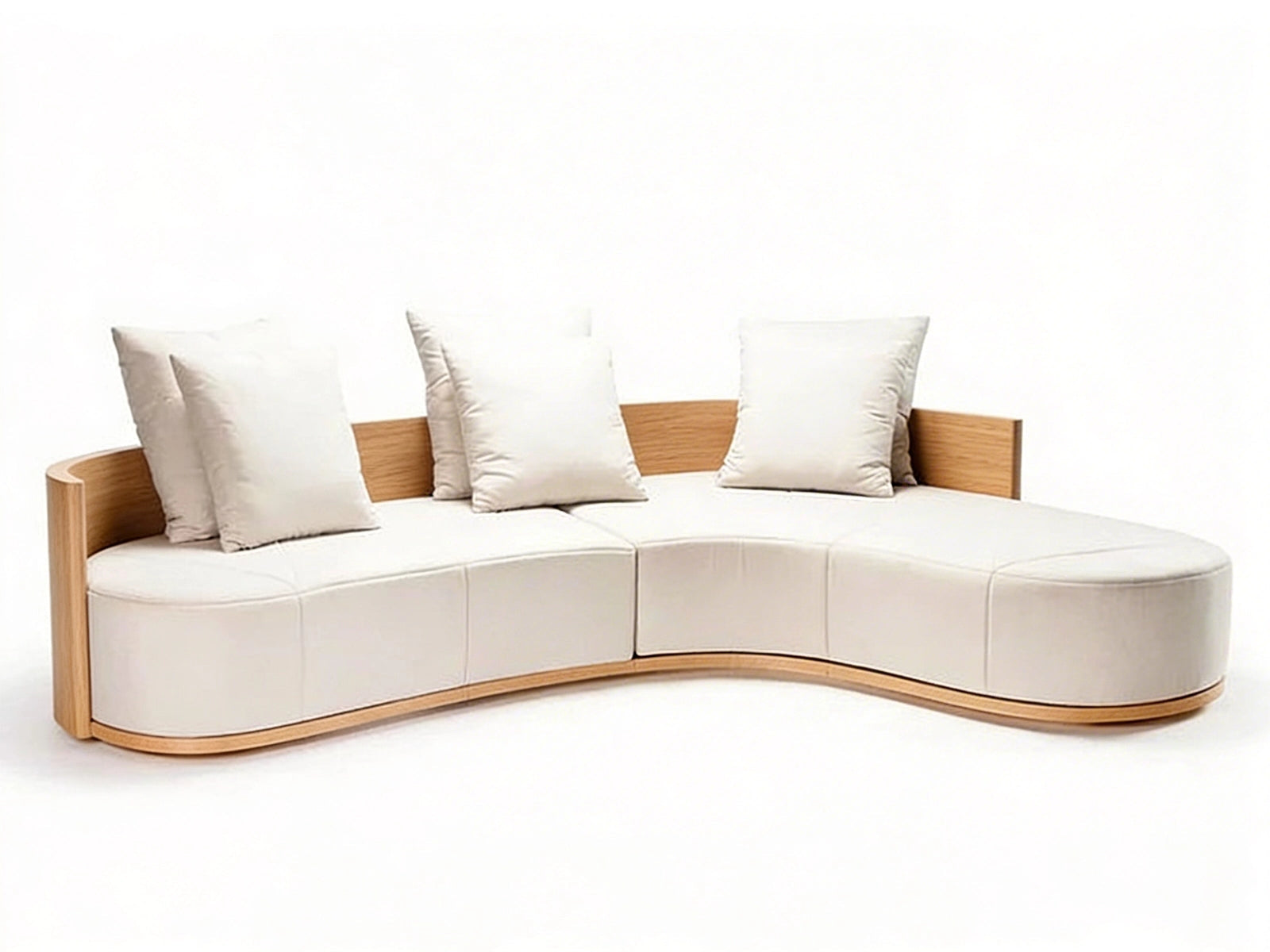 Boomerang sofa with corner