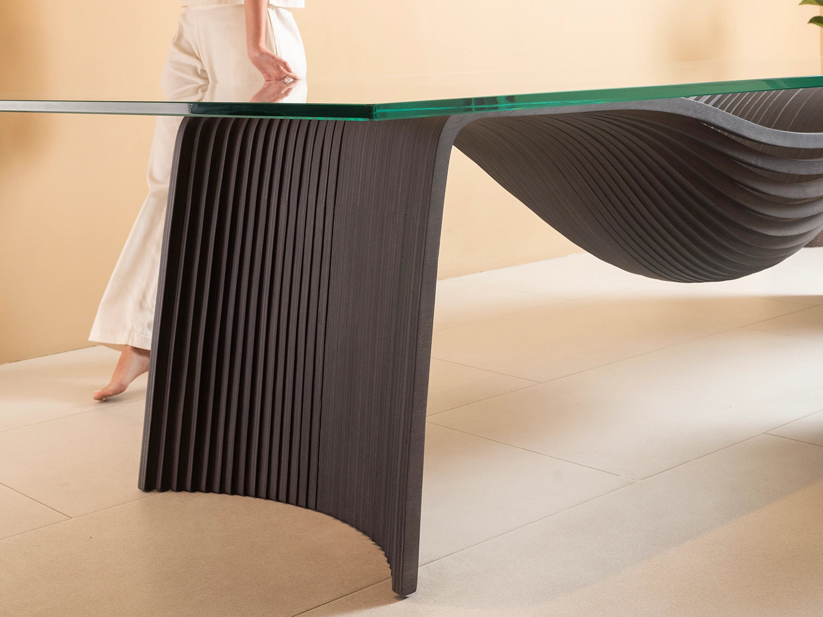 Corozo dining table large