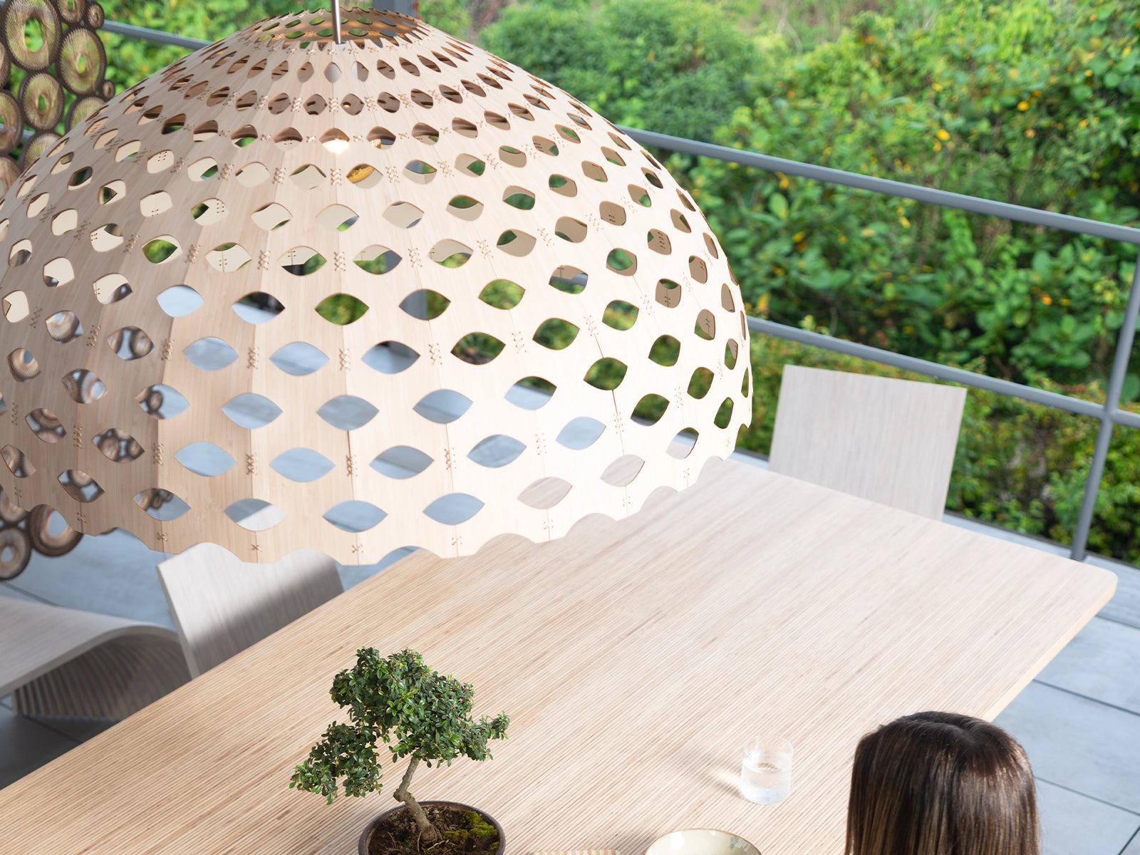 Panelitos dome lamp