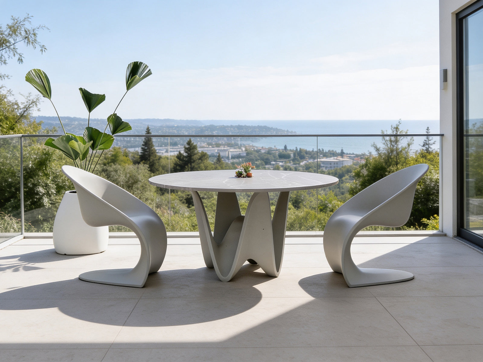 Palm dining fiber