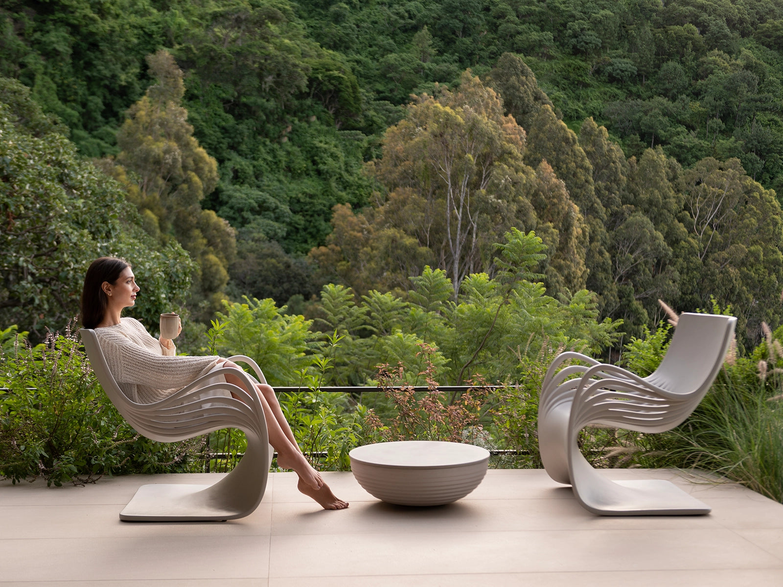Pipo fiber rest chair