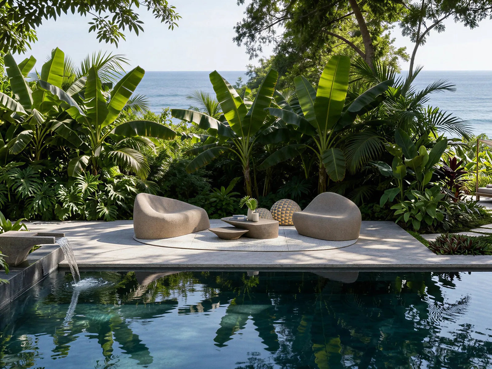 Retiro outdoors chaise sofa