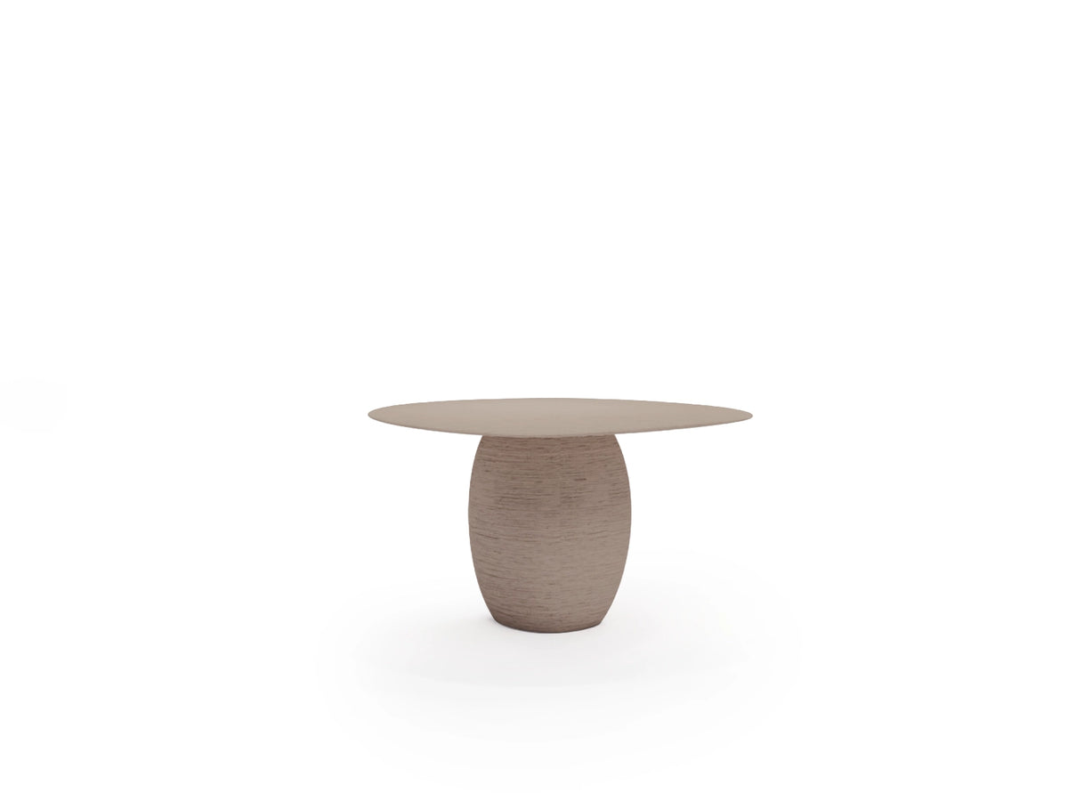 Toko round dining table small